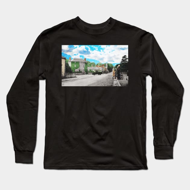 Slane (bygone) Long Sleeve T-Shirt by DeaglanStudio